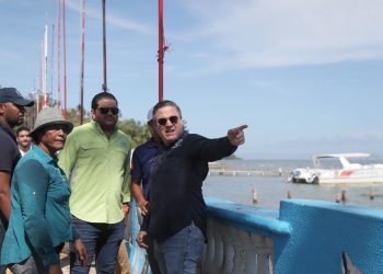 Director ejecutivo de APORDOM supervisa muelles del Este tras paso de huracán Fiona