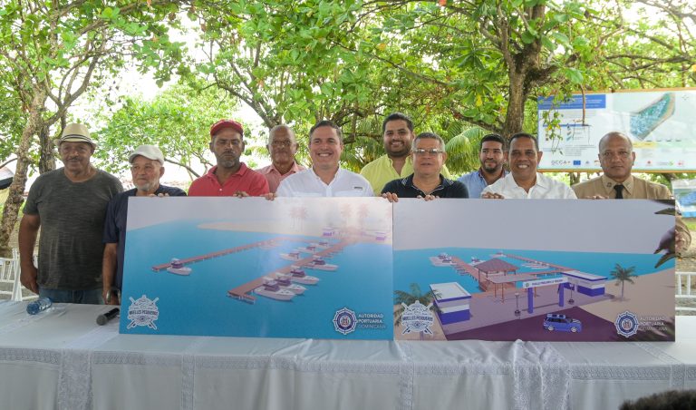 Autoridad Portuaria avanza en Plan Nacional de Muelles Pesqueros, inicia trabajos de dos más en Miches, provincia El Seibo