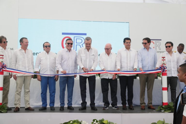 Presidente Luis Abinader encabeza inauguración de ampliación de La Romana Cruise Terminal