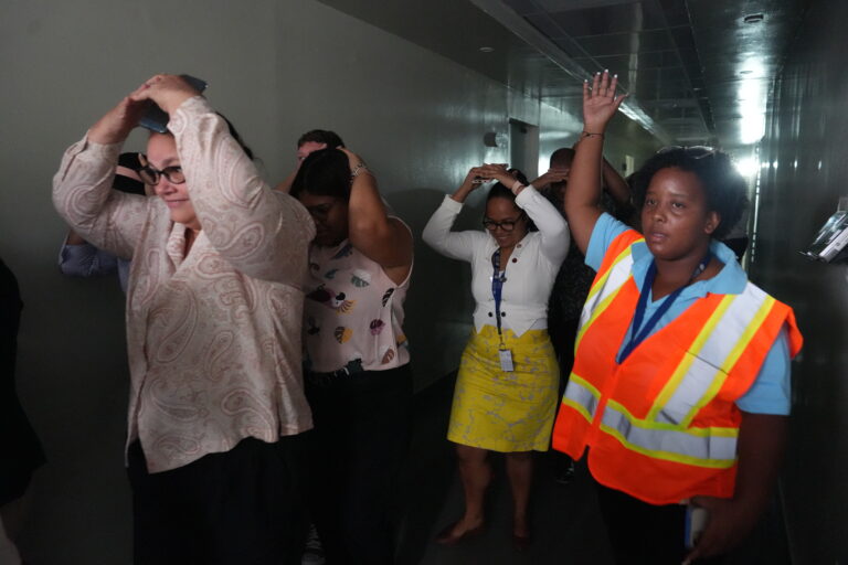 APORDOM participa en tercer Simulacro Nacional de Evacuación de Terremoto 2023